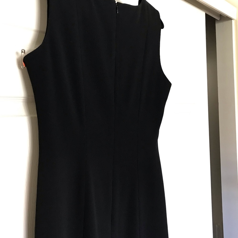 Liz Clairborne Black square neck dress - Picture 4 of 7